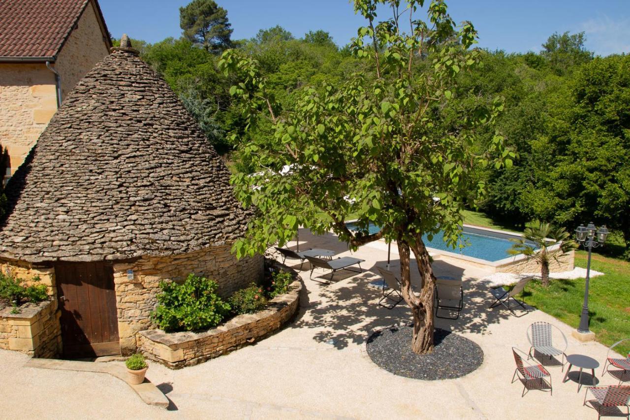 Le Four à Pain, Gîte avec piscine et SPA proche Sarlat Marquay Exterior foto