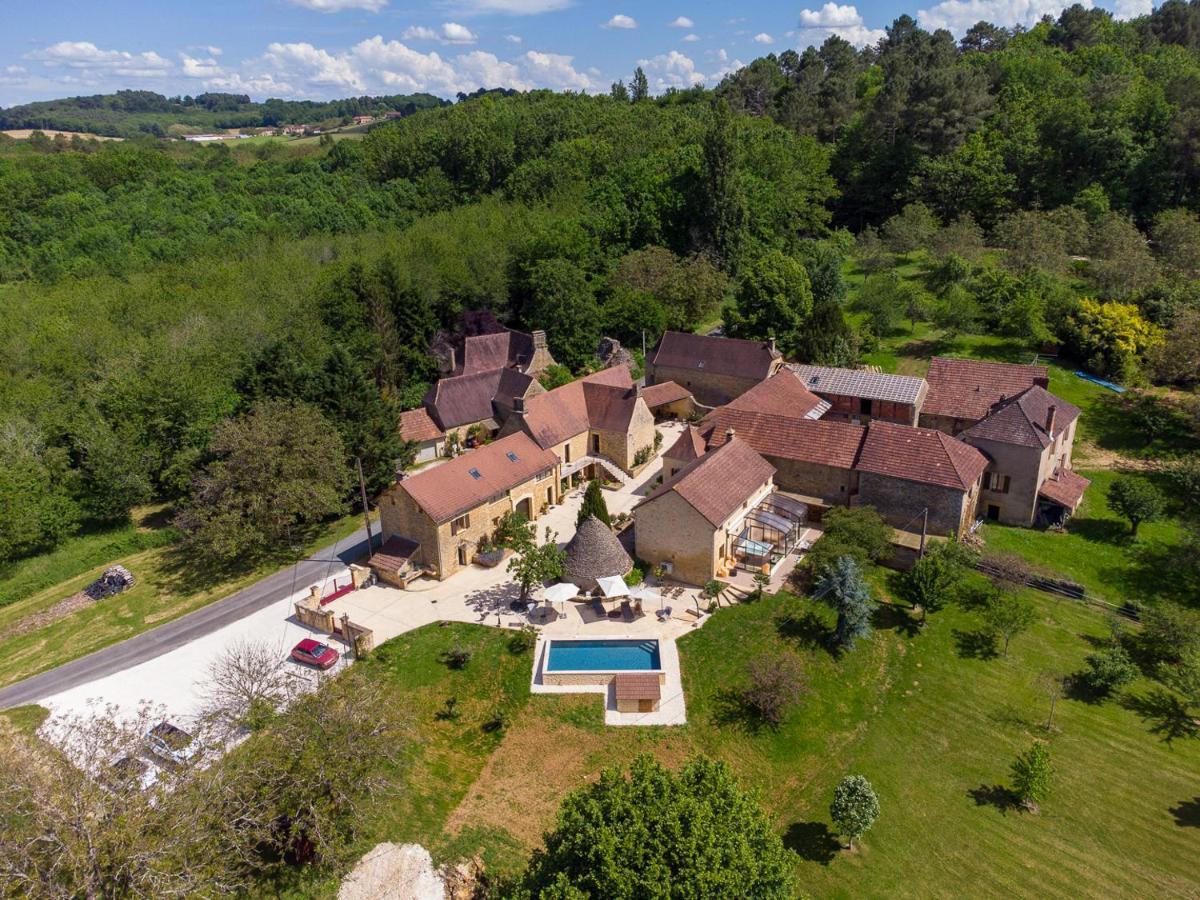 Le Four à Pain, Gîte avec piscine et SPA proche Sarlat Marquay Exterior foto